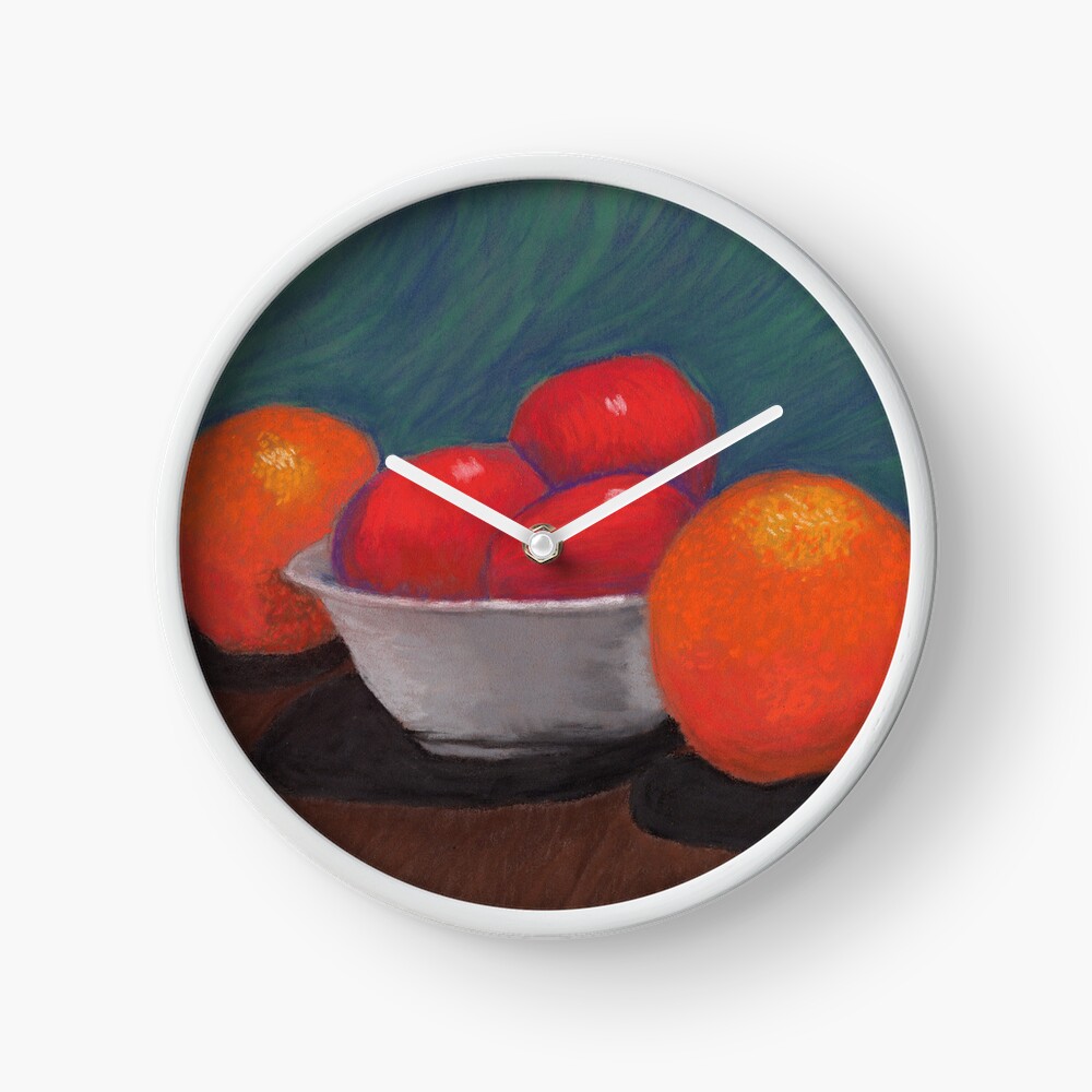 Apples and Oranges 2 as an analog clock